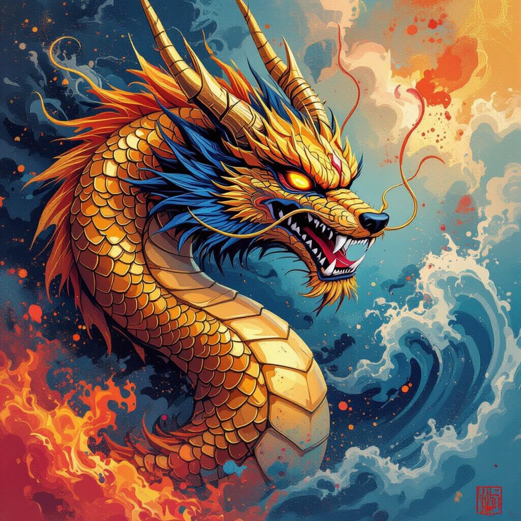 Direfang — Abyssal Gold